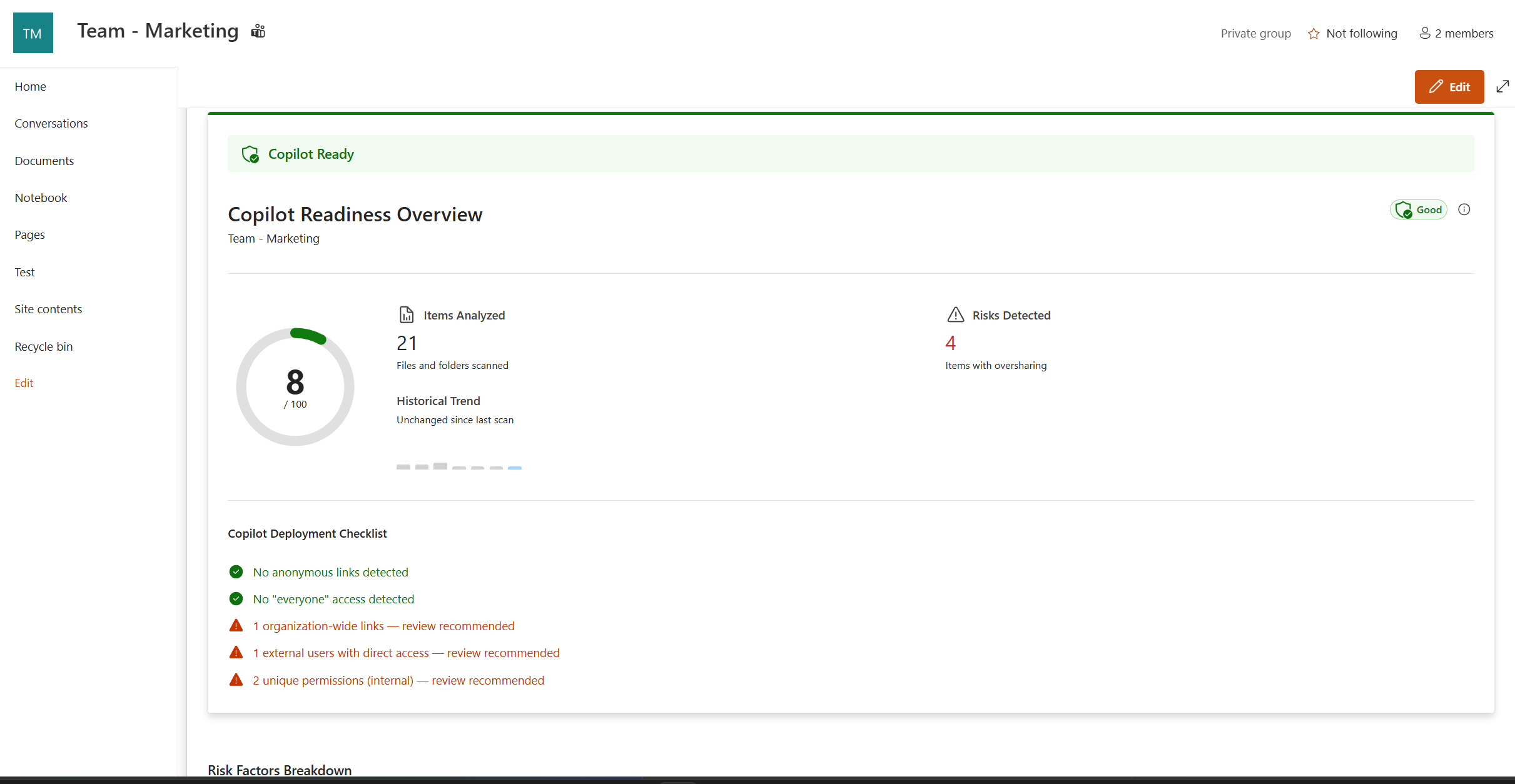 Dashboard Overview